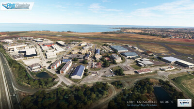 LFBH La Rochelle – Île de Ré Airport - Microsoft Flight Simulator screenshot