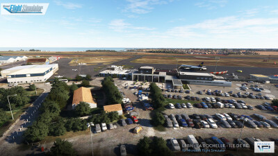 LFBH La Rochelle – Île de Ré Airport - Microsoft Flight Simulator screenshot