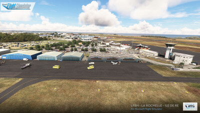 LFBH La Rochelle – Île de Ré Airport - Microsoft Flight Simulator screenshot