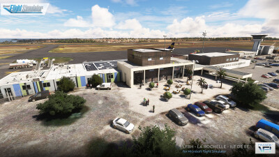 LFBH La Rochelle – Île de Ré Airport - Microsoft Flight Simulator screenshot