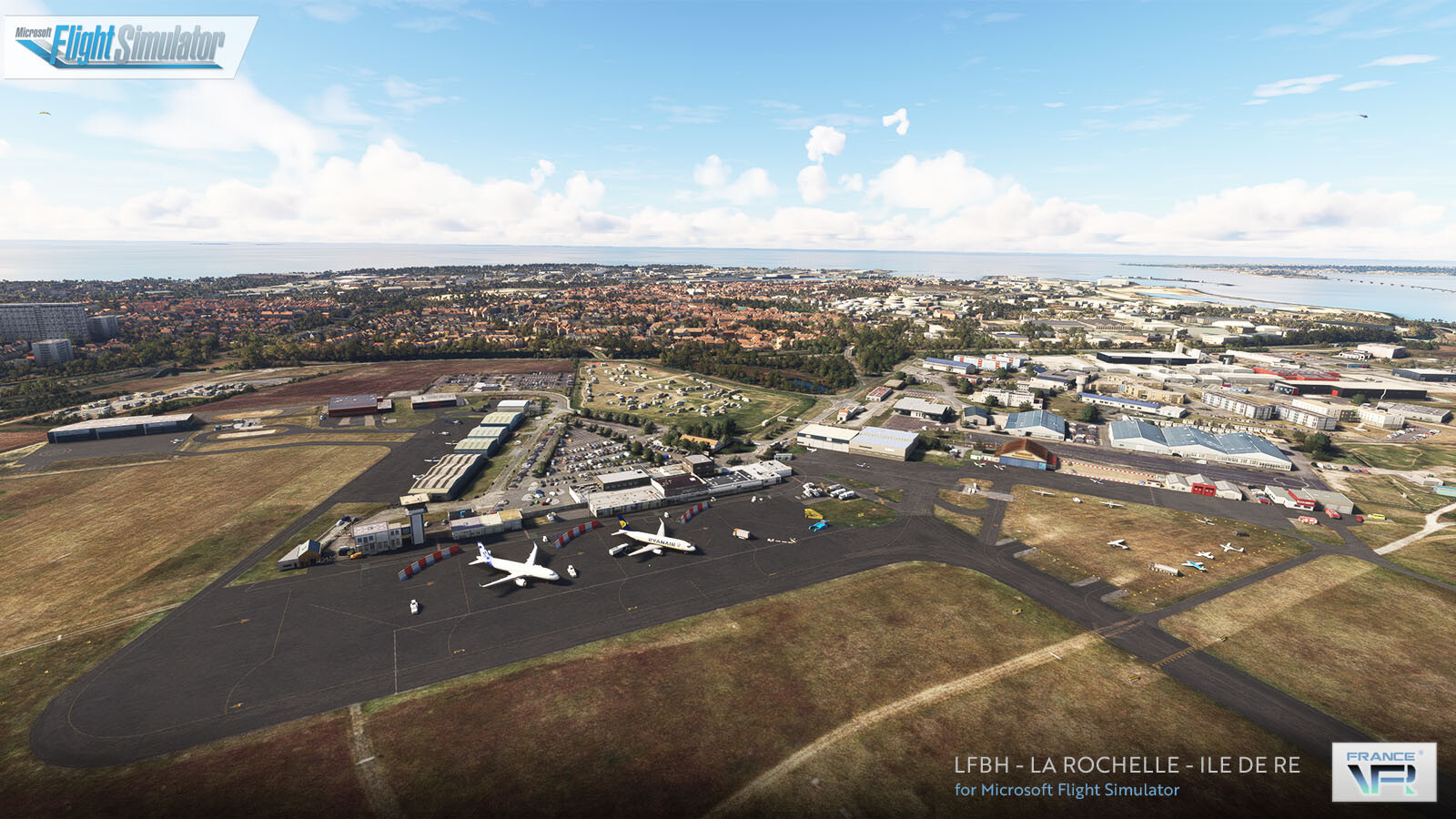 LFBH La Rochelle – Île de Ré Airport - Microsoft Flight Simulator