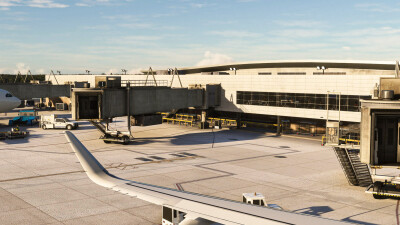 KBRO Brownsville/South Padre Island International Airport - Microsoft Flight Simulator screenshot