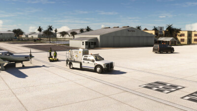 KBRO Brownsville/South Padre Island International Airport - Microsoft Flight Simulator screenshot