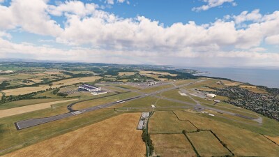 EGFF Cardiff Airport - Microsoft Flight Simulator screenshot