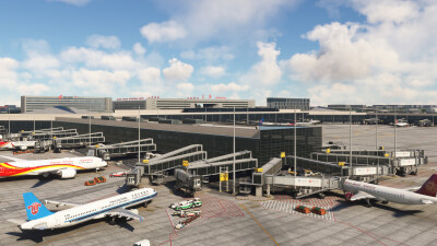 ZSSS Shanghai Hongqiao International Airport - Microsoft Flight Simulator screenshot