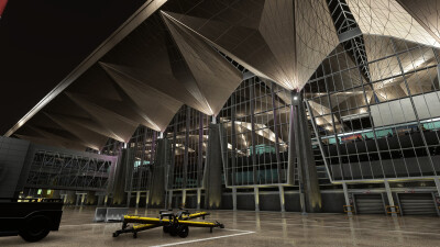 ULLI Saint-Petersburg Airport - Microsoft Flight Simulator screenshot