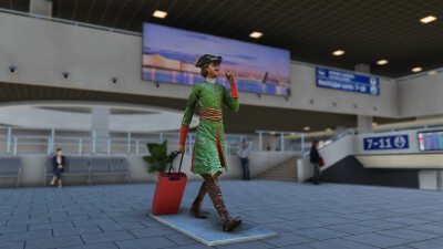 ULLI Saint-Petersburg Airport - Microsoft Flight Simulator screenshot