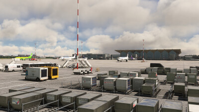 ULLI Saint-Petersburg Airport - Microsoft Flight Simulator screenshot