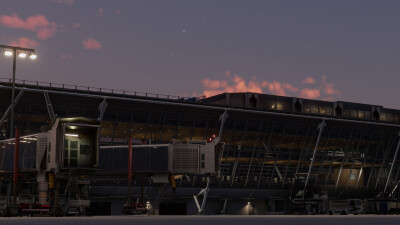 LSGG Geneva Airport - Microsoft Flight Simulator screenshot