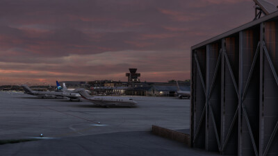 LSGG Geneva Airport - Microsoft Flight Simulator screenshot