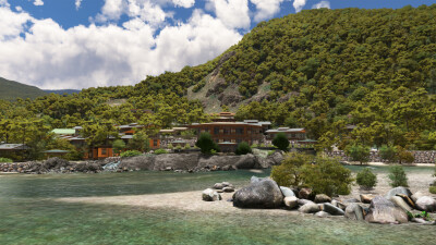 Cli4D Designs Paro Bhutan - Microsoft Flight Simulator screenshot