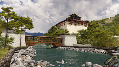 Cli4D Designs Paro Bhutan - Microsoft Flight Simulator screenshot