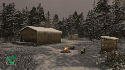 RNCS Chunilna Cabin Strip - Microsoft Flight Simulator screenshot