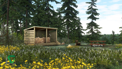 RNCS Chunilna Cabin Strip - Microsoft Flight Simulator screenshot