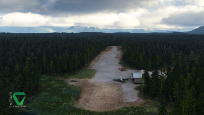 8AK5 Fort Crosby Airstrip - Microsoft Flight Simulator screenshot