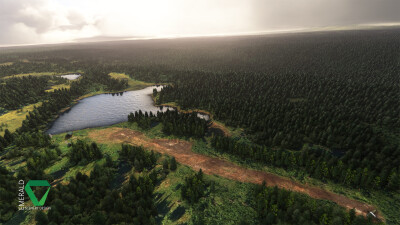 RN25 Twentyfive Mile & Limber Lake - Microsoft Flight Simulator screenshot