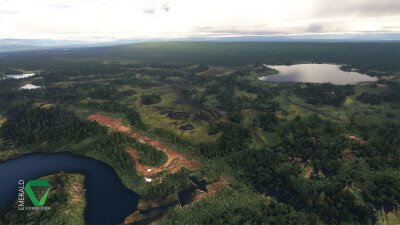 RN25 Twentyfive Mile & Limber Lake - Microsoft Flight Simulator screenshot