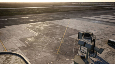 KHRL Valley International Airport - Microsoft Flight Simulator screenshot