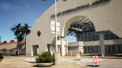 KHRL Valley International Airport - Microsoft Flight Simulator screenshot