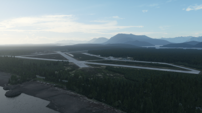 CYAZ Tofino/Long Beach Airport - X-Plane 12 screenshot