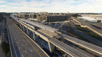 KSEA Seattle Tacoma Airport - Microsoft Flight Simulator [FT] screenshot