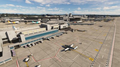 KSEA Seattle Tacoma Airport - Microsoft Flight Simulator [FT] screenshot