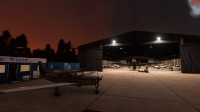 EGSX North Weald Airfield - Microsoft Flight Simulator screenshot