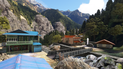 Cli4D Designs Lukla Nepal - Microsoft Flight Simulator screenshot