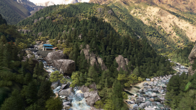 Cli4D Designs Lukla Nepal - Microsoft Flight Simulator screenshot