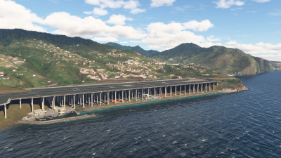 LPMA Cristiano Ronaldo Madeira International Airport - Microsoft Flight Simulator screenshot