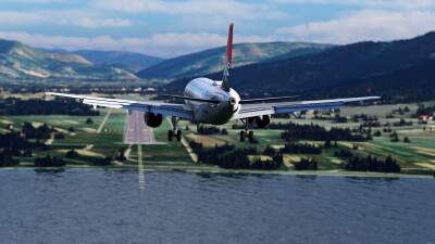 LWOH Ohrid Airport - Microsoft Flight Simulator screenshot