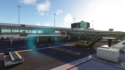 EHAM Amsterdam NL Airport - Microsoft Flight Simulator screenshot