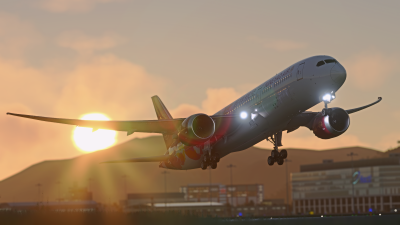 Hues By Horizon Boeing 787-9 Livery Package - Microsoft Flight Simulator screenshot