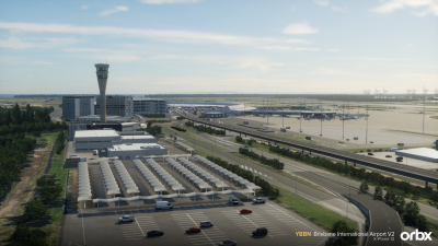 YBBN  Brisbane International Airport V2 - X-Plane 12 screenshot