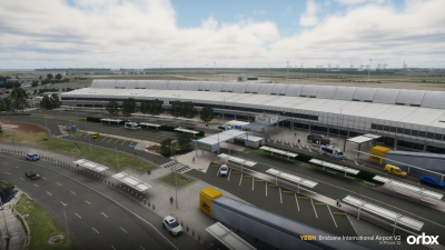 YBBN  Brisbane International Airport V2 - X-Plane 12 screenshot