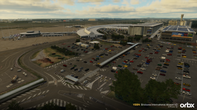 YBBN  Brisbane International Airport V2 - X-Plane 12 screenshot