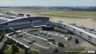 YBBN  Brisbane International Airport V2 - X-Plane 12 screenshot