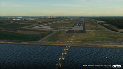 YBBN  Brisbane International Airport V2 - X-Plane 12 screenshot