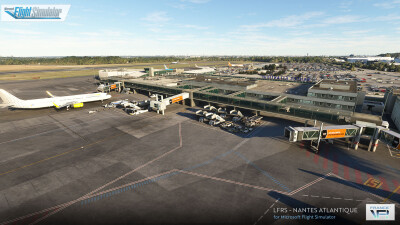 LFRS Nantes Atlantique International Airport - Microsoft Flight Simulator! (France VFR) screenshot