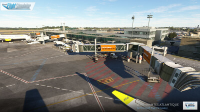 LFRS Nantes Atlantique International Airport - Microsoft Flight Simulator! (France VFR) screenshot