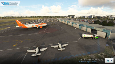 LFRS Nantes Atlantique International Airport - Microsoft Flight Simulator! (France VFR) screenshot