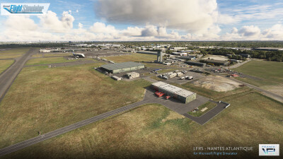 LFRS Nantes Atlantique International Airport - Microsoft Flight Simulator! (France VFR) screenshot