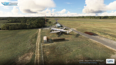 LFRS Nantes Atlantique International Airport - Microsoft Flight Simulator! (France VFR) screenshot