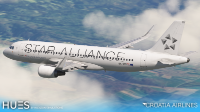 Hues By Horizon Croatia Airlines Livery Pack - Fenix A320 V2 CFM screenshot