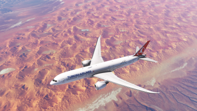 Hues By Horizon Boeing 787-9 Turkish Airlines TC-LLB screenshot