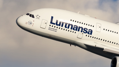 Hues By Horizon Lufthansa Old Colors Livery Pack - FlyByWire A380 screenshot