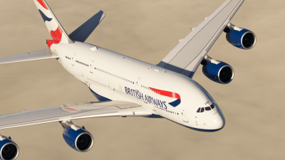 Hues By Horizon British Airways - G-XLEF - FlyByWire A380 screenshot