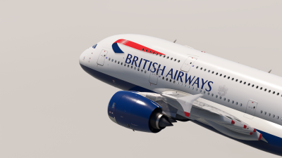 Hues By Horizon British Airways - G-XLEF - FlyByWire A380 screenshot