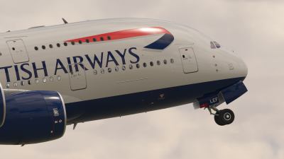 Hues By Horizon British Airways - G-XLEF - FlyByWire A380 screenshot