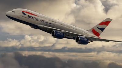 Hues By Horizon British Airways - G-XLEF - FlyByWire A380 screenshot